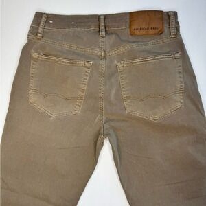 American Eagle Outfitters Men's Khaki Flex Jeans, Size 26X28